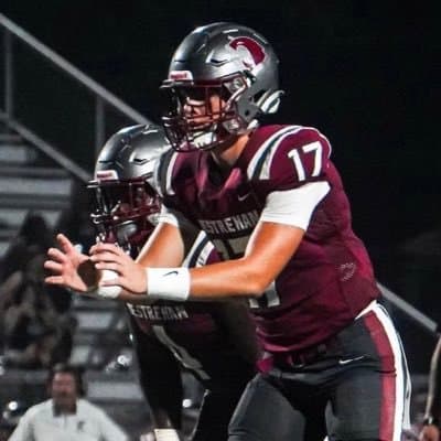 Photo of Destrehan quarterback Jackson Fields from his X page